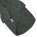 Blueberry Pet Elite & Cool Cable Hooded Dog Sweater in Gray, Back Length 10