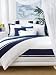 Ralph Lauren Indigo Modern Striped Full Queen Comforter