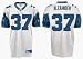 Shaun Alexander Seattle Seahawks #37 Authentic Reebok NFL Football Jersey (White)