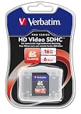 Verbatim 47268 16GB Class 6 SDHC Video Card