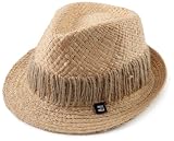 Block Headwear Men's Forge Raffia Trilby Hat