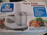 10 Piece Mini Food Processor
