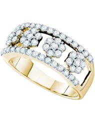1.00CTW DIAMOND FLOWER BAND