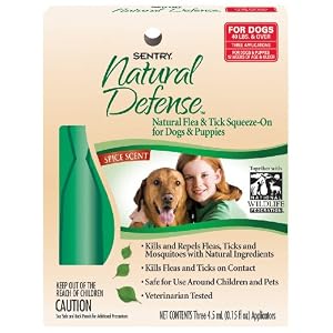 Natural Flea Treatment Sentry Natural Flea Control Treatment