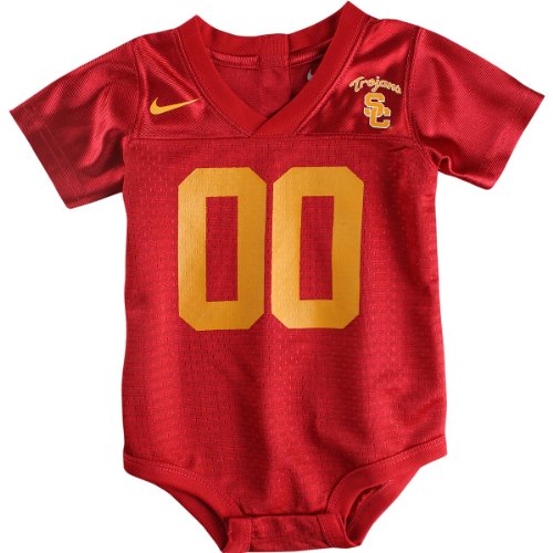 Nike USC Trojans Boy's Newborn Football Creeper 3-6 Months