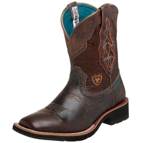 Toffee Brush Ariat Women’s Show Baby Square Toe Boots
