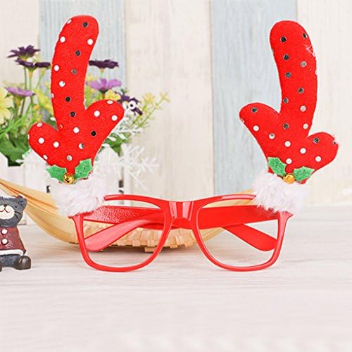 Miaoben Adorable Fun Party Favors Birthday Loot Bags Gifts Prize Christmas Glasses (elf)