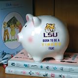 LSU Born to be a Fan Piggy Bank