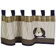 Sumersault Show Doggies Valance, Brown