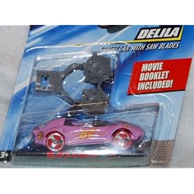 Hot Wheels Speed Racer Delila Street Car with Interchangable Saw Blades and Movie Booklet Included! by