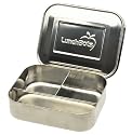 LunchBots Trio Stainless Steel Food Container, Stainless Steel