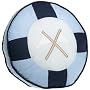 Sailing 15-inch by 15-inch Round Decorative Pillow