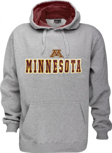 Buy Minnesota Golden Gophers Automatic Fleece Grey Hooded Sweatshirt