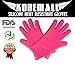 Kobemall *Gorgeous New* Pink Silicone Over Mitts (1 X Pair) * Great for BBQ * Handle Hot Pans with Ease * Better Than Woolen Oven Mitts * Simply Handle Hot Food in the Kitchen and BBQ * Protect Hands From Being Burnt * Best Deal on Amazon*
