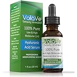 Best Hyaluronic Acid Serum For Skin - Groundbreaking Low & High Molecular Weight Formula Produces Maximum Hydration & Superior Anti-aging Results - Only LH Hyaluronic Acid Serum on Amazon - 1 fl. oz.
