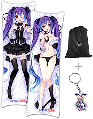 Arrowzoom New Hatsune Miku Gothic Life-Sized Hot Japanese Sexy Anime Dakimakura Hugging Pillow Case Cover AZ-H2779
