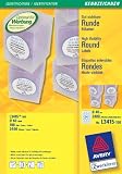 Produkt-Bild: Avery Zweckform, L3415-100, CD-Etiketten 100 Blatt, Runde Etiketten, wiederabl&ouml;sbar f&uuml;r Aktionsaufkleber z.B. bei Preissenkung, &Oslash; 40 mm