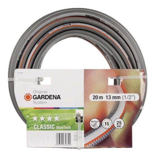 Gardena 8563 Classic 65-Foot x 1/2-Inch Skin Tech Anti-Kink Garden Hose