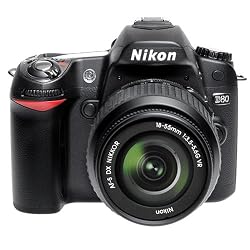 Nikon D80 10.2MP Digital SLR Camera Kit with 18-55mm f/3.5-5.6G AF-S DX VR Nikkor Zoom Lens