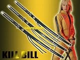 4pc Kill Bill Hattori Hanzo Complete Samurai Sword Set