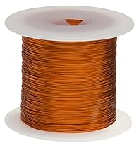 Remington Industries 20H200P 20 AWG Magnet Wire, Enameled Copper Wire, 200 Degree, 1.0 lb., 0.0343
