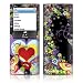 Flower Cloud Design Protective Decal Skin Sticker for Apple iPod nano 4G (4th Generation) Player