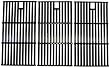 Music City Metals 65223 Gloss Cast Iron Cooking Grid Replacement for Select Gas Grill Models by Brinkmann, Charmglow and Others, Set of 3