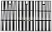 Music City Metals 65223 Gloss Cast Iron Cooking Grid Replacement for Select Gas Grill Models by Brinkmann, Charmglow and Others, Set of 3