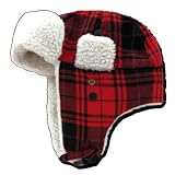 DKY Designed Winter Bomber Faux Fur Trooper Aviator Hat Cap - (5 Different Colors)