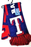MLB Texas Rangers Sox Knit MLB official Knit Stripe Jersey Scarf 2011 NEW