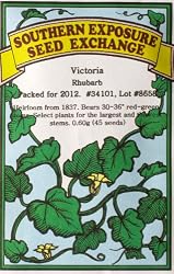 Victoria Rhubarb Seeds