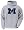 Nike Michigan Wolverines Ash Classic Logo Hoody Sweatshirt