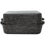 Granite Ware 0511-3 Covered Rectangular Roaster 21.25 by 14 by 8.5-Inch