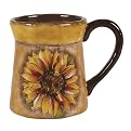 Tuscan Sunflower Mugs Set of 4