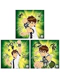Ben 10 Art Squares
