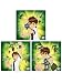 Kitchen & Housewares : Ben 10 Art Squares - Bedroom Wall Stickers - Free UK Postage!!