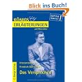 K�nigs Erl�uterungen und Materialien, Bd.419, Das Versprechen