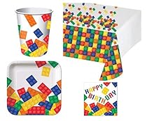 Building Blocks Deluxe Party Pack Kit for 16
