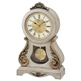 Seiko Antique Finish Wood Case Mantel Clock - QXW220BLH