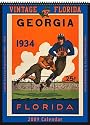 Florida Gators 2009 Vintage Football Program Calendar