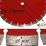 5 Pcs: Diamond Saw Blade 14 Dia 15 MM segment height 1 to 20 MM arbor Made For Concrete