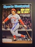Johnny Bench Cincinnati Reds Autographed November 1, 1976 Sports Illustrated Magazine