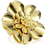 Kate Spade Swim Team Flower Ring In Gold