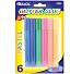 Bazic Pastel Glitter Glue Pen, 15 ml, 6 per Pack (Case of 24) (2002-24)
