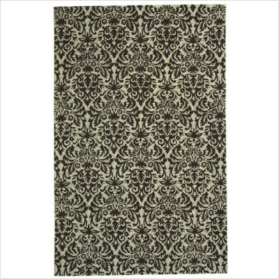 Safavieh Chelsea Collection HK368C-4R Hand-Hooked Sage and Chocolate Wool Round Area Rug, 4-Feet