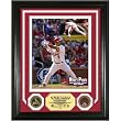 Albert Pujols 2008 N.L. MVP 24KT Gold & Infield Dirt Coin Photo Mint
