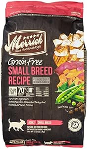 Merrick Grain Free Small Breed Recipe Pet Food, 12-Pound