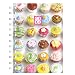 Go Stationery A5 2009 Diary week to view Cupcakes