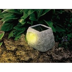 Smart Solar Solar Rock Light - dual amber LED