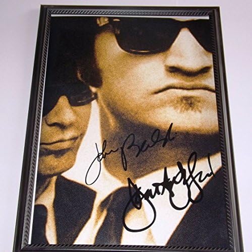 The Blues Brothers Dan Aykroyd, John Belushi, Superb Framed A4 Print in Perfect Condition